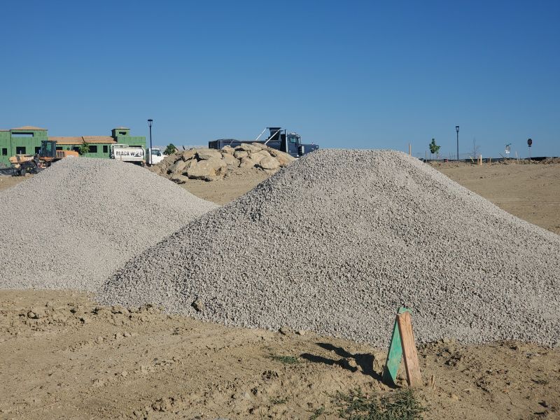 Bulk Rock Stockpile